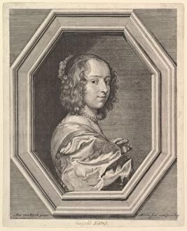 Marguerite Lemon, maitresse d'Antoine van Dyck. Creator: Jean Morin