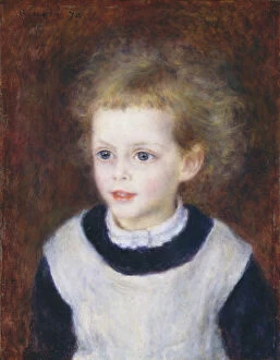 Images Dated 10th February 2020: Marguerite-Therese (Margot) Berard (1874-1956), 1879. Creator: Pierre-Auguste Renoir