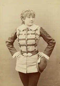 Marguerite Prints: Marguerite Ugalde, 1883. Creator: Paul Nadar