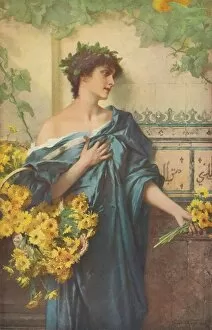 Conrad Gallery: Marguerites, c1900, (1918). Artist: Conrad Kiesel