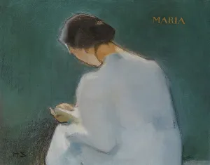 Maria, 1909. Creator: Helene Schjerfbeck