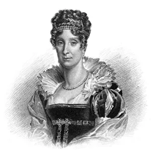 De Bourbon Prints: Maria Amalia of the Two Sicilies, consort to King Louis-Philippe, 1830. Artist: Dean