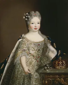 Gemstones Prints: Maria Anna Victoria, 1718-1781, Princess of Spain. Creator: Anon