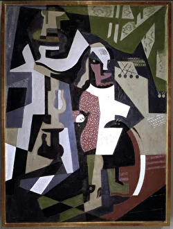 Images Dated 22nd May 2003: Maria Blanchard, Composicion Con Personaje