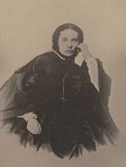 Chromolithography Gallery: Maria Dmitrievna Isayeva (1824-1864), Dostoevskys first wife, ca 1860