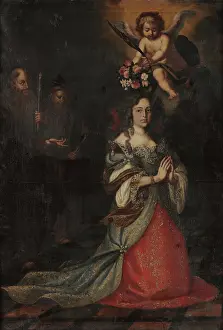Maria Francisca of Savoy (1646-1683), Queen of Portugal, 17th century. Creator: Anonymous