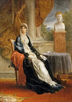 Maria Letizia Buonaparte, nee Ramolino (1750-1836). Artist: Gerard, Francois Pascal Simon (1770-1837)