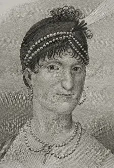 Maria Luisa of Parma (1751-1819), 1851. Creators: Miranda, Martinez