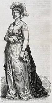 Plumed Prints: Maria Luisa of Parma, (1751-1819)