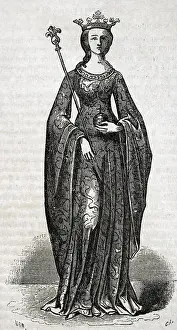 Maria of Navarre, 1852. Creator: Tomas Carlos Capuz