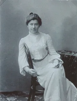Chekhov Gallery: Maria Pavlovna Chekhova, 1899-1900. Artist: Anonymous