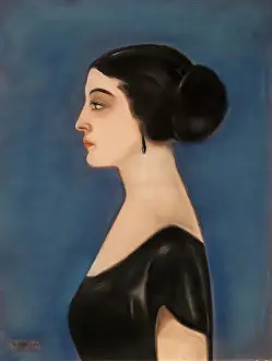 Martini Prints: Maria Petringa Martini, 1925. Creator: Martini, Alberto (1876-1954)