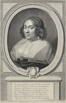 Jacob Houbraken Prints: Maria Reigersbergen, wife of Hugo Grotius, Mid 18th century. Creator: Jacobus Houbraken
