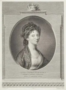 Jens Juul Prints: Maria Sophia Friederica, 1800. Creator: Johan Frederik Clemens