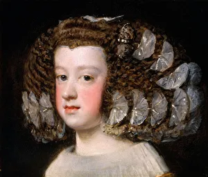 Maria Teresa (1638-1683), Infanta of Spain, 1651-54. Creator: Diego Velasquez