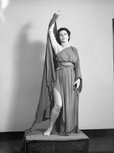 Maria Theresa Duncan, between 1911 and 1942. Creator: Arnold Genthe