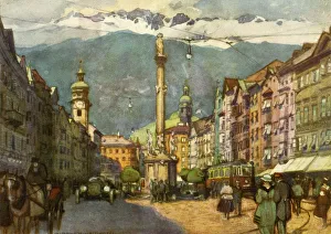Universitats Gallery: Maria Theresienstrasse, c1929. Creator: Unknown