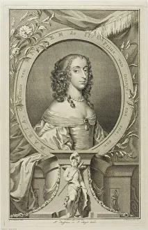 Jacob Houbraken Prints: Maria, Wife of Willem II of Orange, n.d. Creator: Jacobus Houbraken