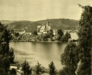 Karnten Prints: Maria Worth, Worthersee, Austria, c1935. Creator: Unknown