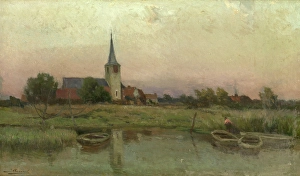 Escaut Prints: Mariakerke, c1850-1910. Creator: Jacques Rosseels