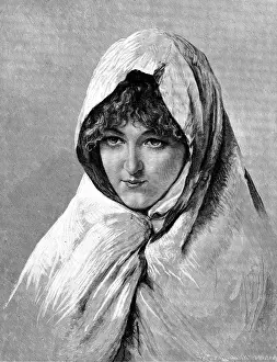 "Mariana" - by Professor Gellt, of Florence, 1890. Creator: Unknown