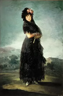 De 1746 1828 Collection: Mariana Waldstein (1763-1808), Ninth Marquise de Santa Cruz, c. 1797-1800