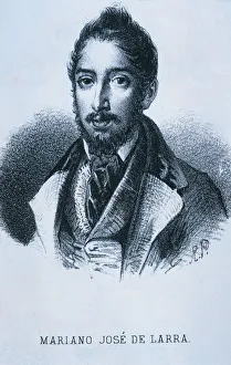 Mariano Jose Larra Castro and Sanchez (1809-1837), Spanish writer and critic Mariano Jose Larra Castro and Sanchez (1809-1837), Spanish writer and critic