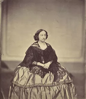 Antoine Franz Gallery: Marie Antoine, geb. Woes, 1850s-60s. Creator: Franz Antoine