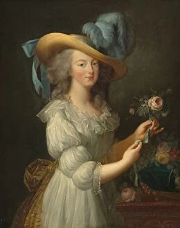 Elisabeth Vigee Le Brun Gallery: Marie-Antoinette, after 1783. Creator: Elisabeth Louise Vigee-LeBrun