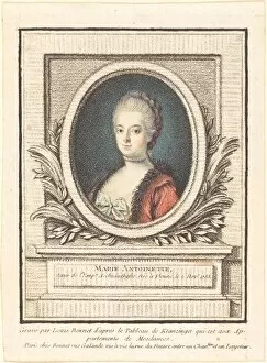 Marie-Antoinette, Dauphine. Creator: Louis Marin Bonnet