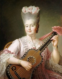 Clotilda Gallery: Marie Clotilde of France (1759-1802), Queen of Sardinia. Artist: Drouais