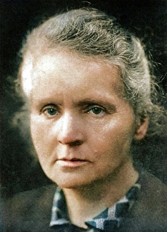Discovering Prints: Marie Curie (1867-1934), Polish-born French physicist, 1926. Creator: Unknown