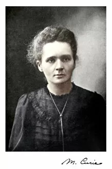 Marie Curie Gallery: Marie Curie, Polish-born French physicist, 1917