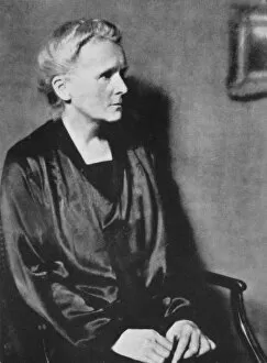 Marie Curie Gallery: Marie Curie, Polish-born French physicist, 1929