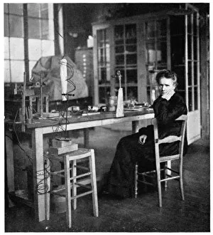 Images Dated 1st February 2006: Marie Curie, Polish-born French physicist, c1920