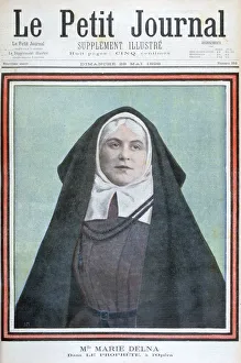 Marie Delna in the opera Prophete, 1898
