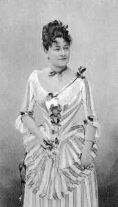 Mezzo Soprano Prints: Marie Grisier Montbazon, French mezzo-soprano and actress, 1877