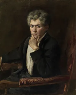 Painter Gallery: Marie Huet, ca. 1900. Creator: Alice Pike Barney