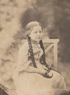 Hairdo Collection: Marie LaPorte, mid 1850s. Creator: Charles Ozanam