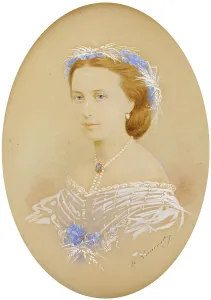 Laurent Prints: Marie Linder, born Mussin-Pushkin, 1850-1859. Creator: Laurent