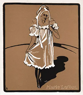 Marie Loftus (1857-1940), Scottish music hall star, late 19th century