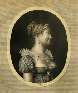 Decolletage Prints: Marie Louise, Duchess of Parma, c1810, (1921). Creator: Jean-Francois Ribault