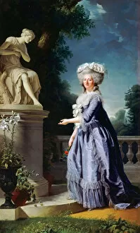 Marie Louise Therese Victoire of France (1733-1799). Artist: Labille-Guiard, Adelaide (1749-1803)
