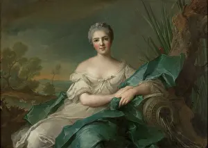 Nattier Prints: Marie Louise Therese Victoire of France (1733-1799) - The Water