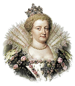Medici Prints: Marie de Medici, Queen Consort of Henry IV of France