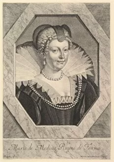 Marie de Medicis, reine de France. Creator: Jean Morin