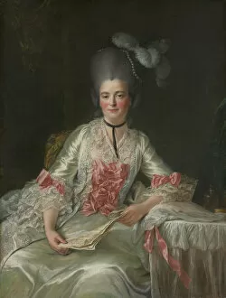 Amandine Aurore Lucie Dupin Gallery: Marie Rinteau, called Mademoiselle de Verrieres, 1761. Creator: Francois Hubert Drouais