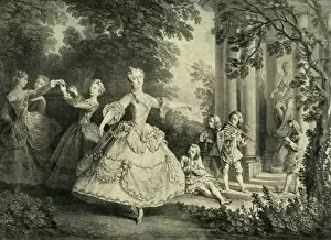 Bucolic Collection: Marie Salle dancing, 1732, (1908). Creator: Unknown