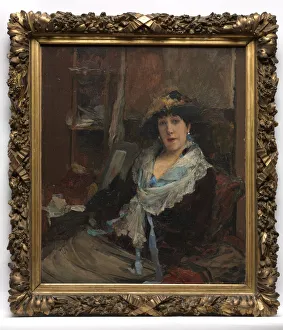 Jules Bastien Lepage Prints: Marie Samary of the Odeon Theater, c