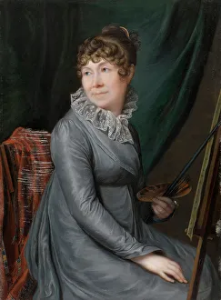 Mahlstick Prints: Marie Simons, Mother of the Artist, early-mid 19th century. Creator: Alexandre de Latour